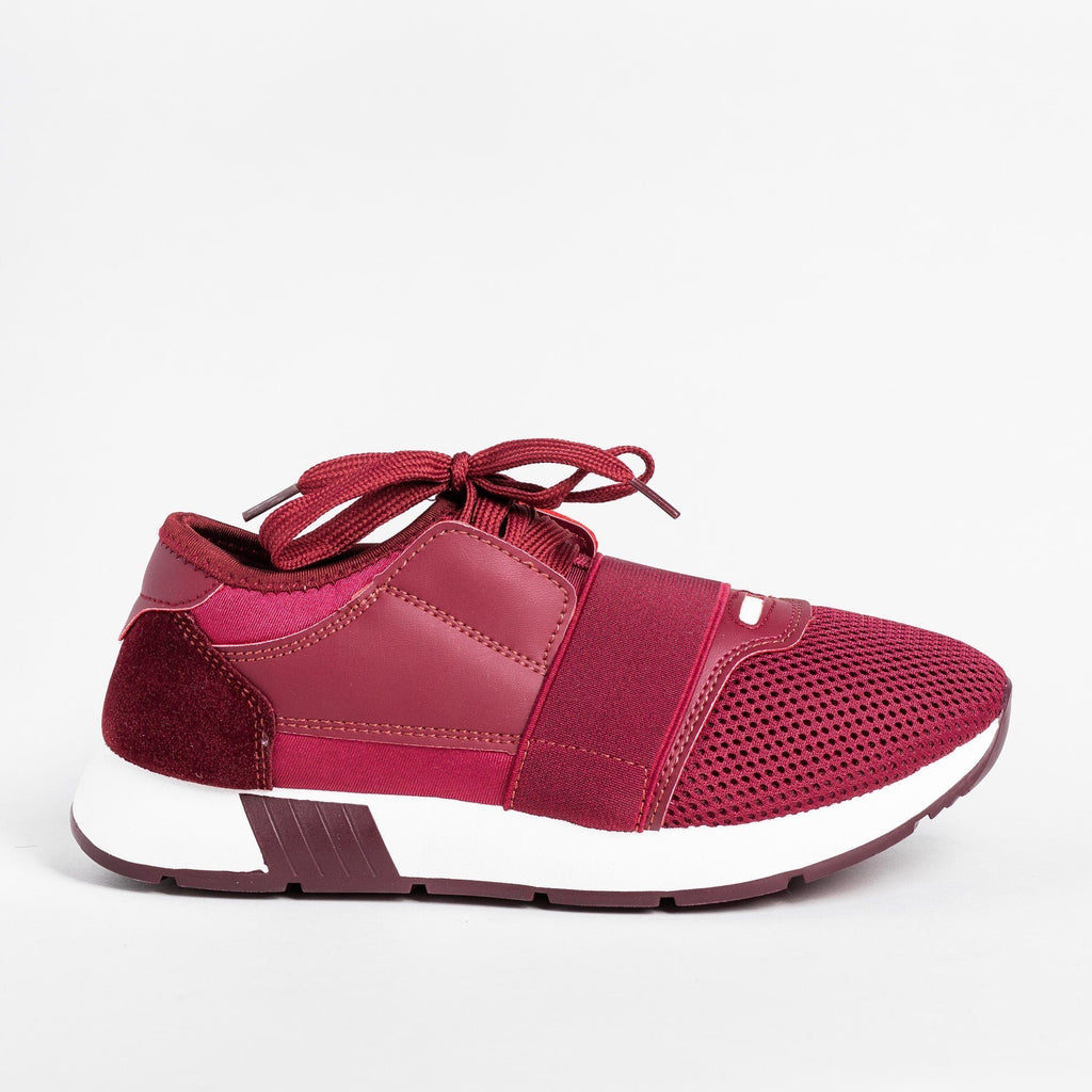 Chic Athleisure Sneakers - Weeboo Shoes 
