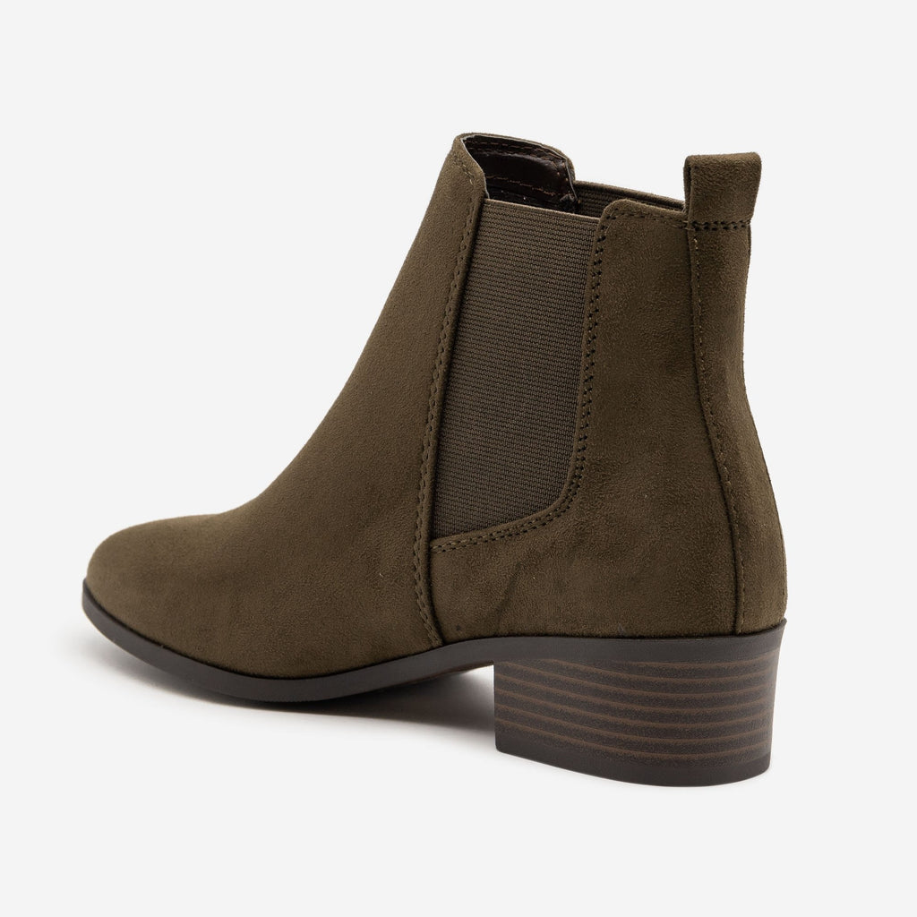 chelsea boots women with heel