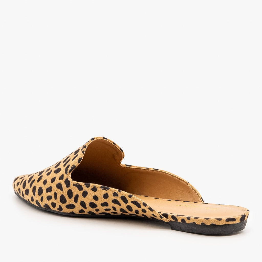 cheetah mule shoes