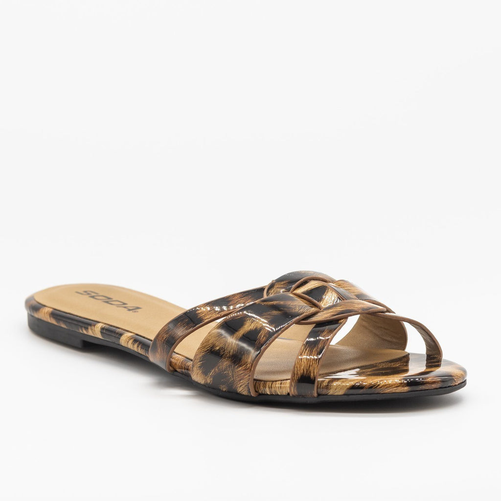 soda leopard slides