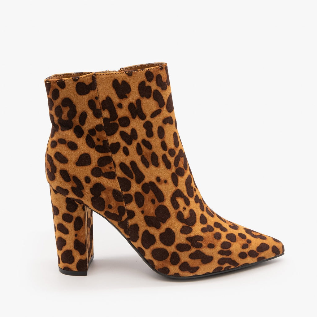 bamboo leopard booties