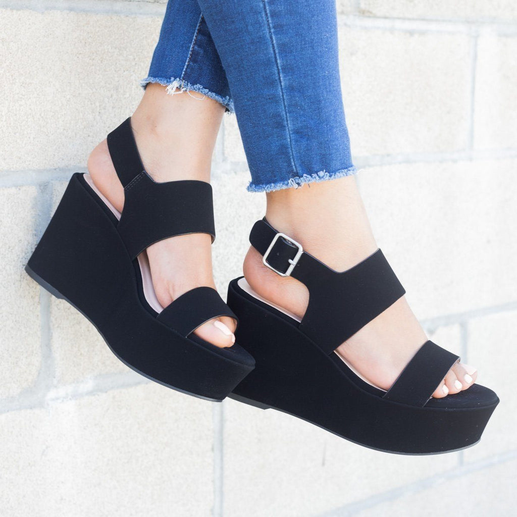 soda shoes wedges