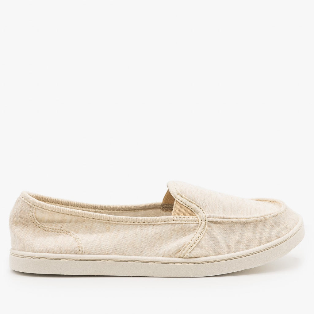 Classic Cloth Slip On Loafers - Forever 