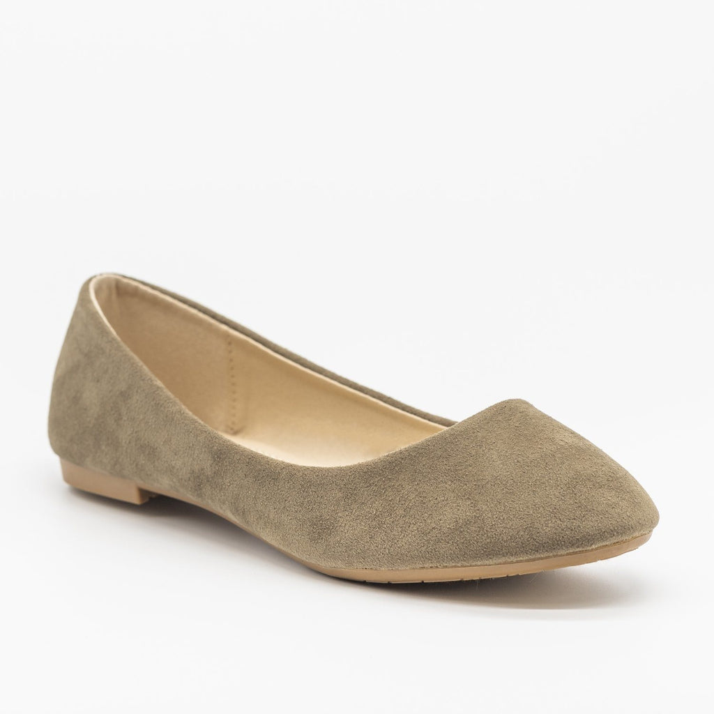 Classic Comfy Insole Ballet Flats - Bella Marie Shoes | Shoetopia