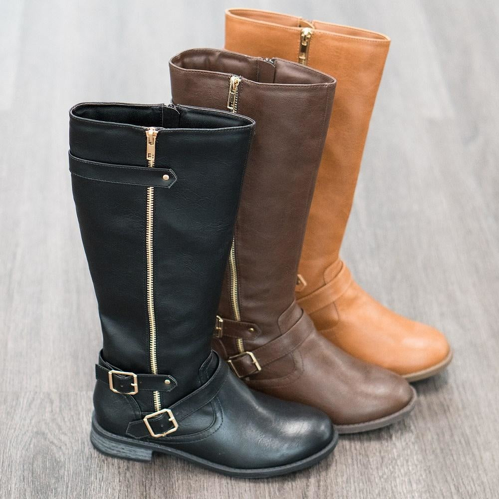 Classic Fall Riding Boots - Forever 