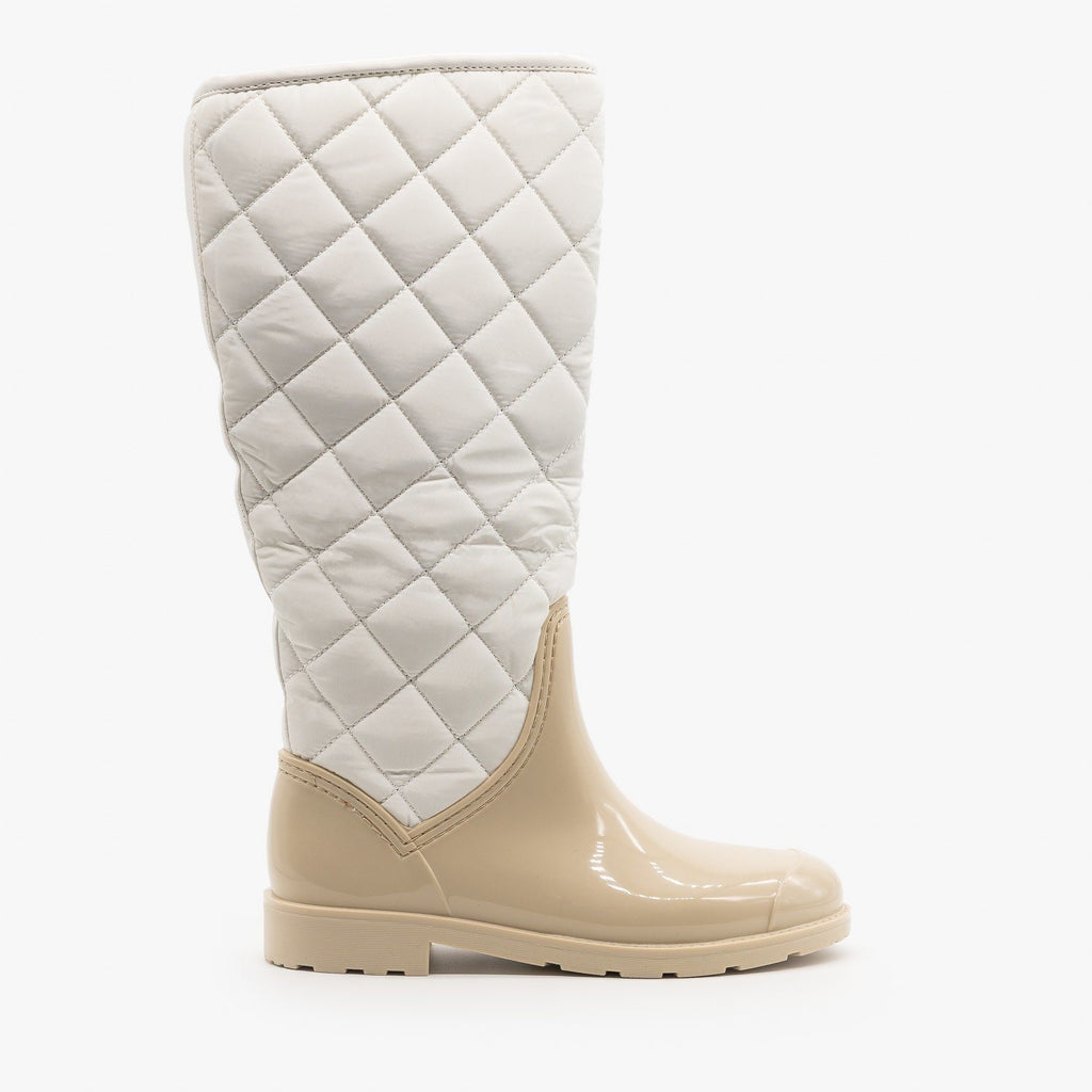 cozy rain boots