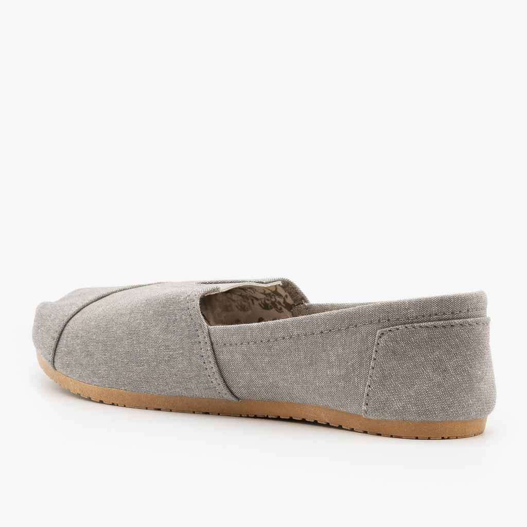 canvas slip on shoes