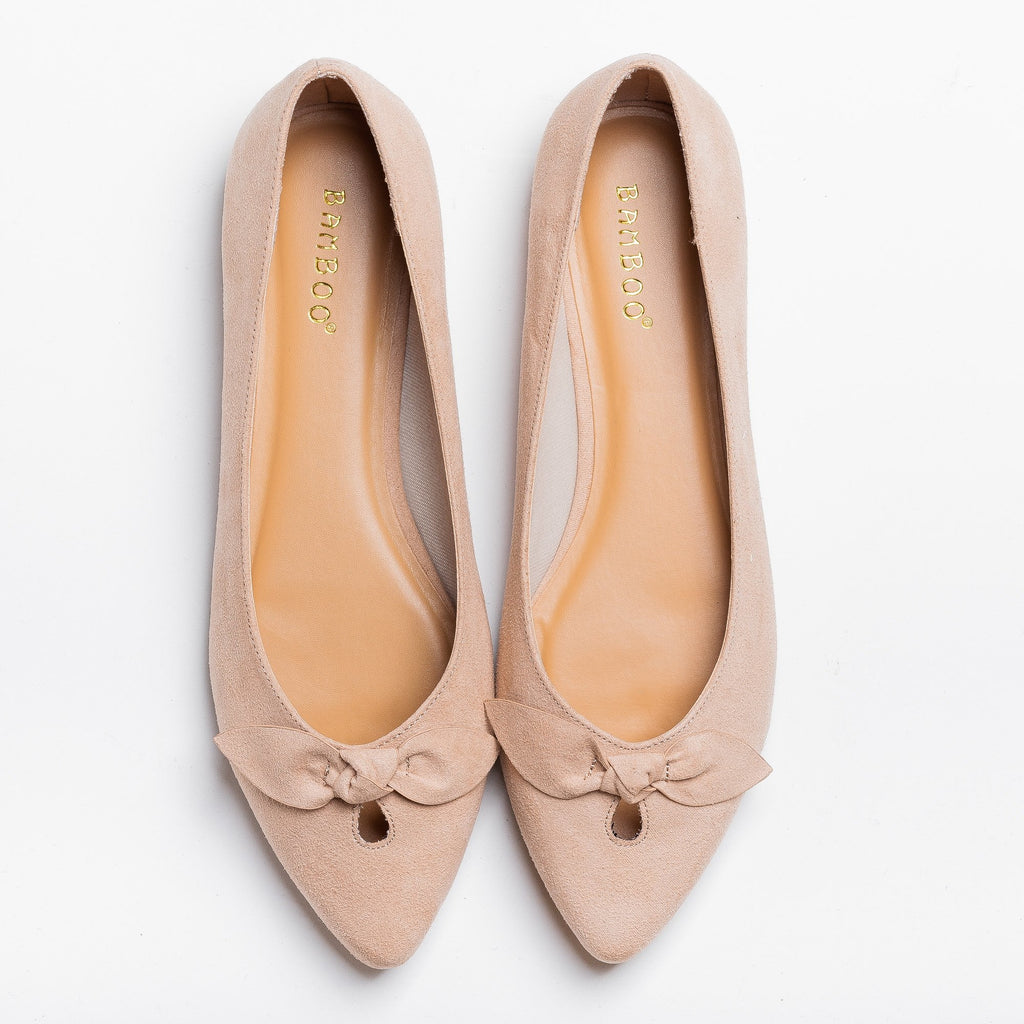 pointed slip on flats