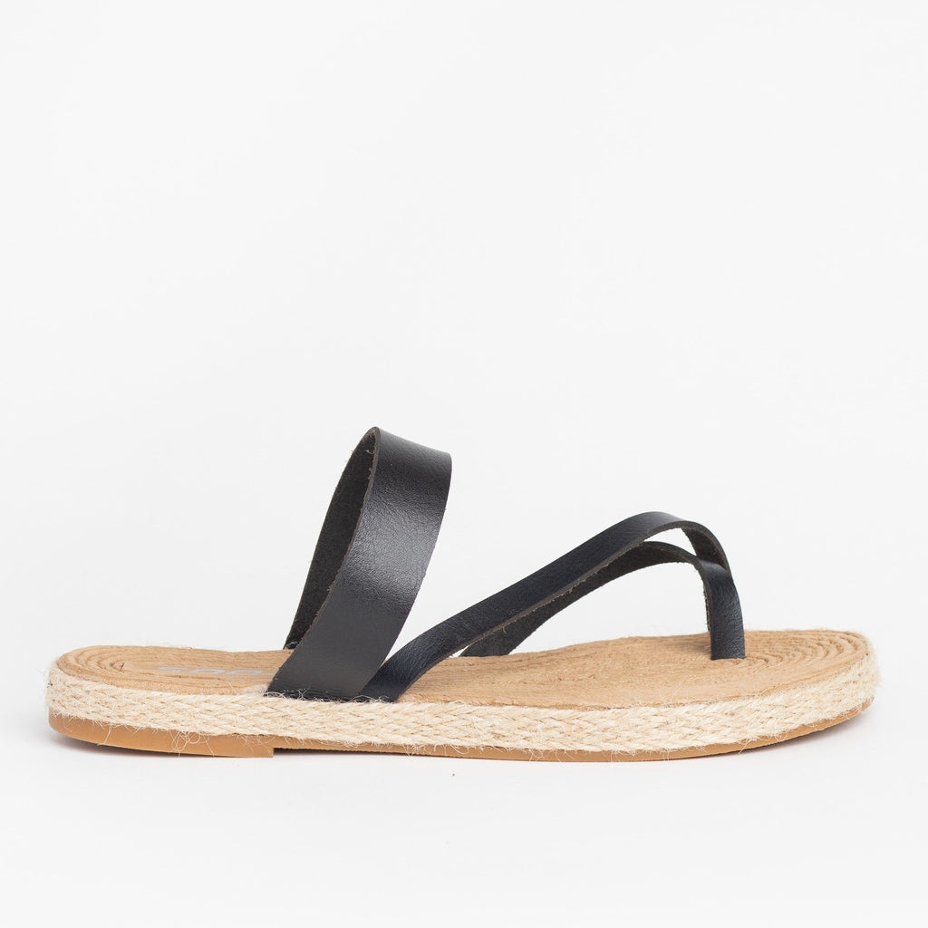 slip on espadrille sandal