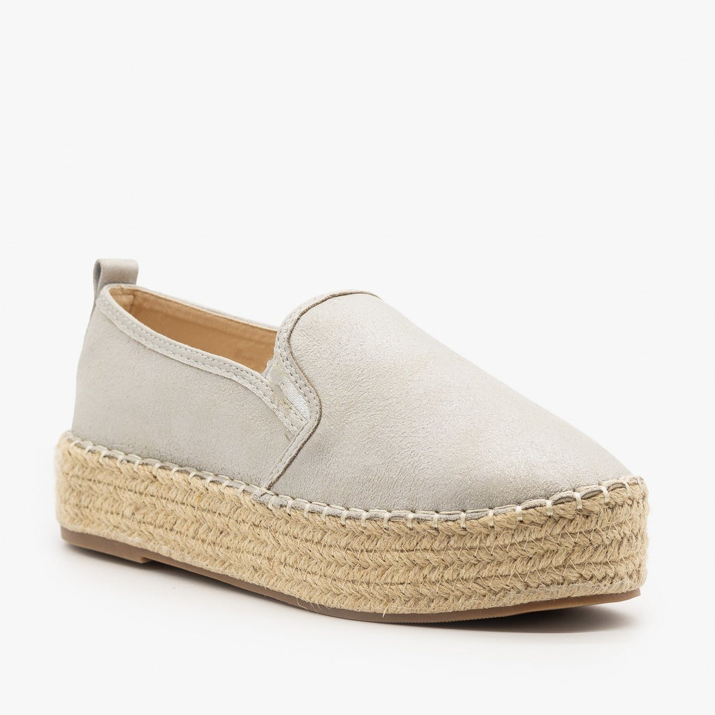 flatform slip on shoes