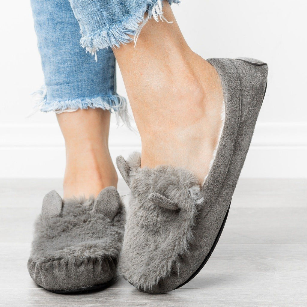 bunny ear slippers