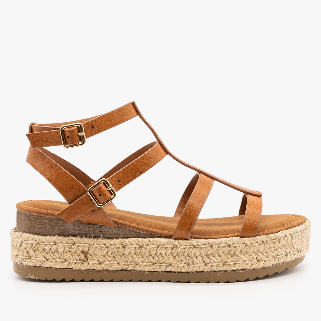 flatform gladiator sandals