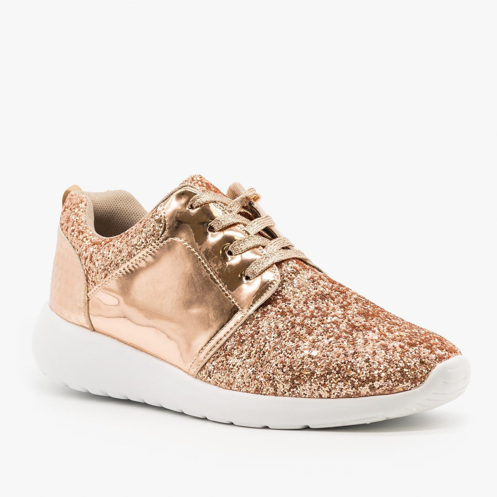 glitter fashion sneakers