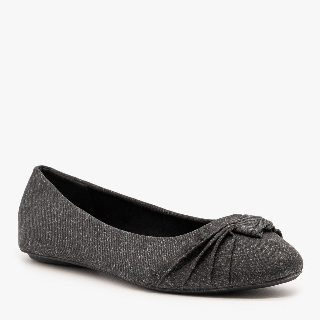 gray ballet flats womens shoes