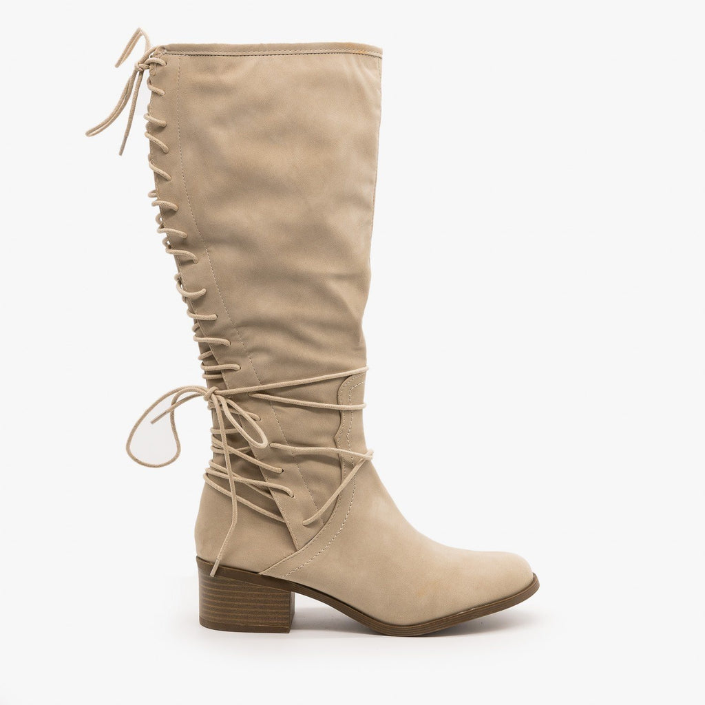 lace up fall boots