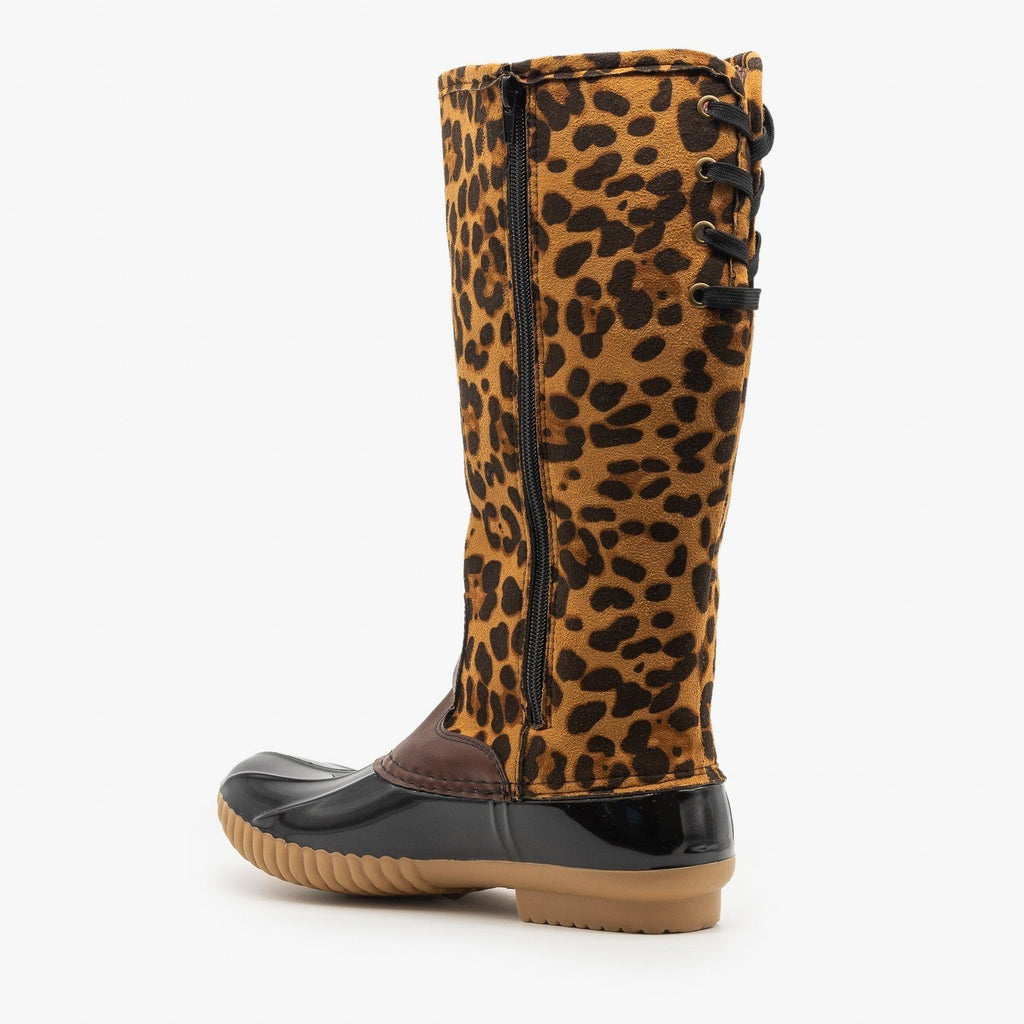yoki leopard shoes