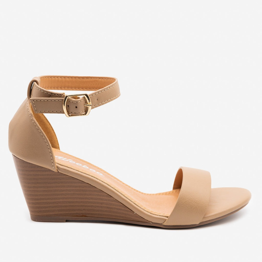 heeled wedge