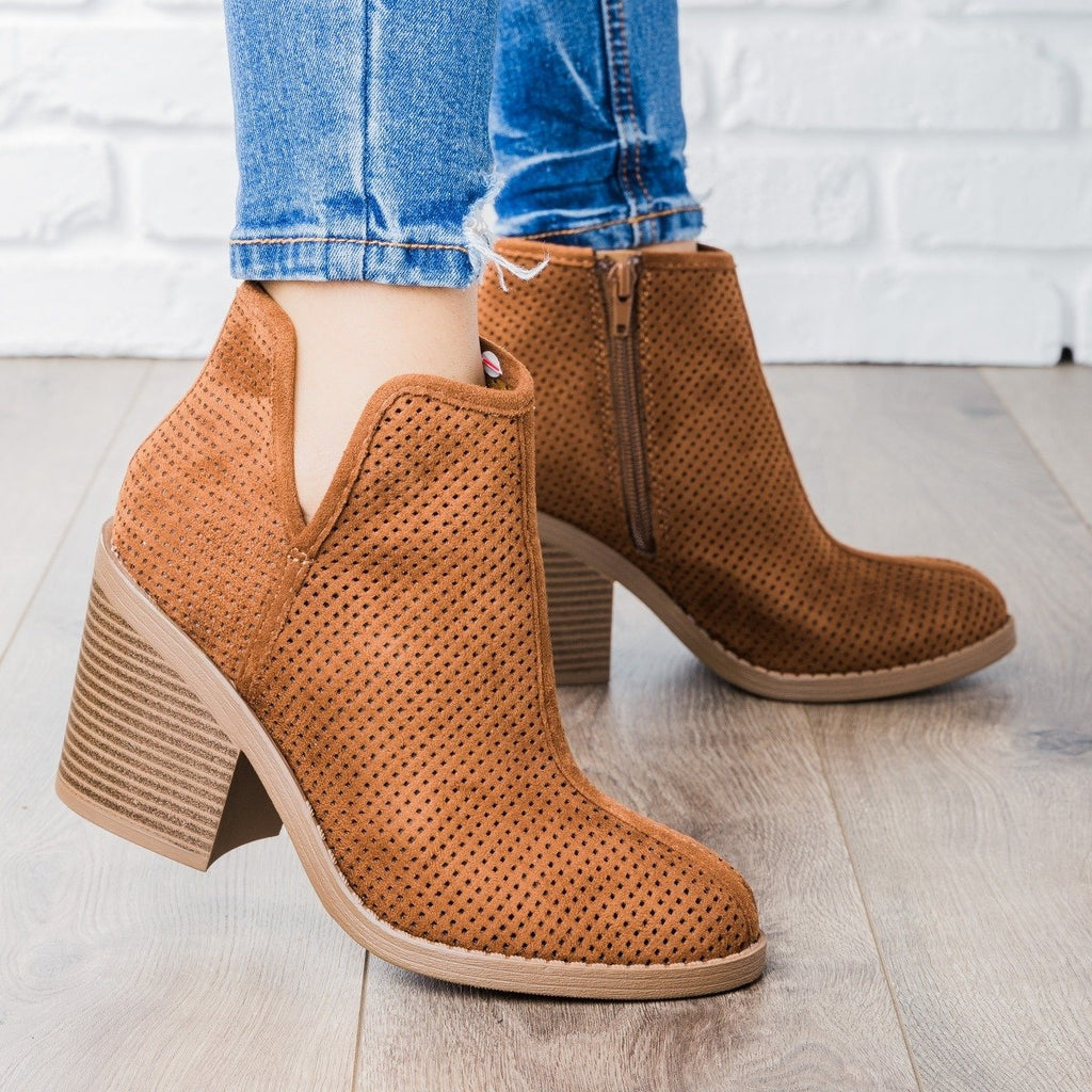 soda ankle booties