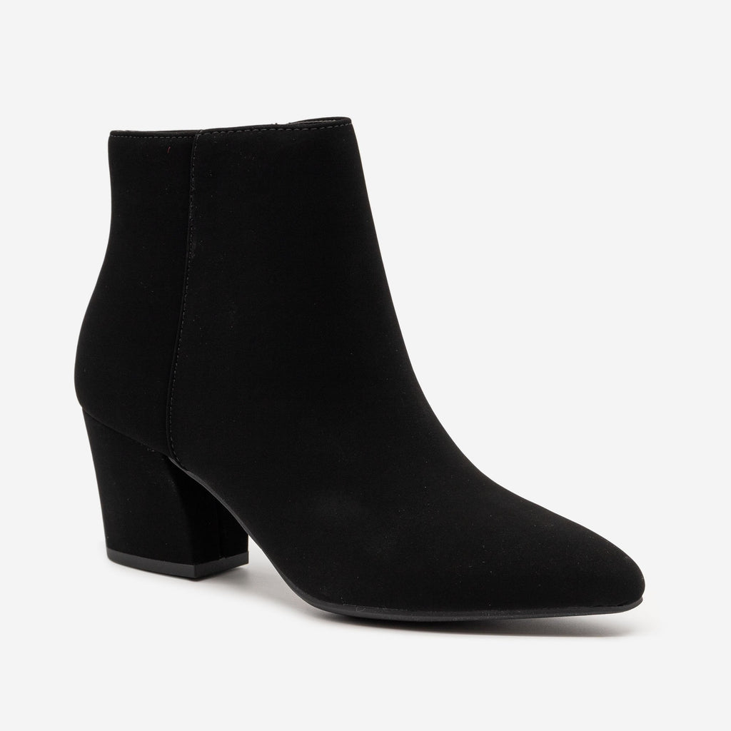 pointed bootie
