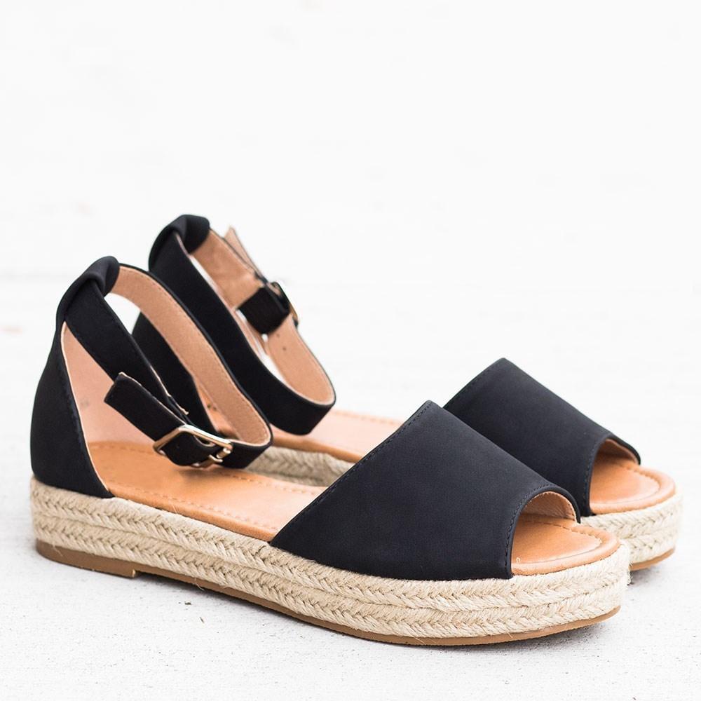 womens open toe espadrilles