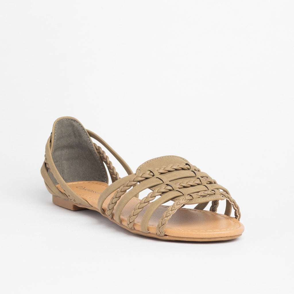 khaki sandals womens