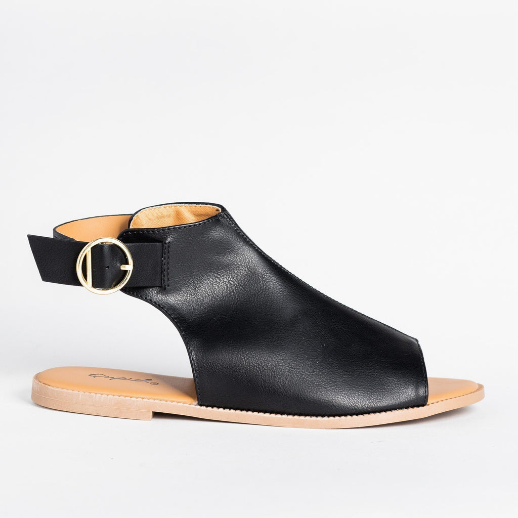 womens open toe mules