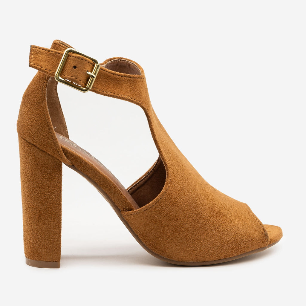 womens tan shoes heels