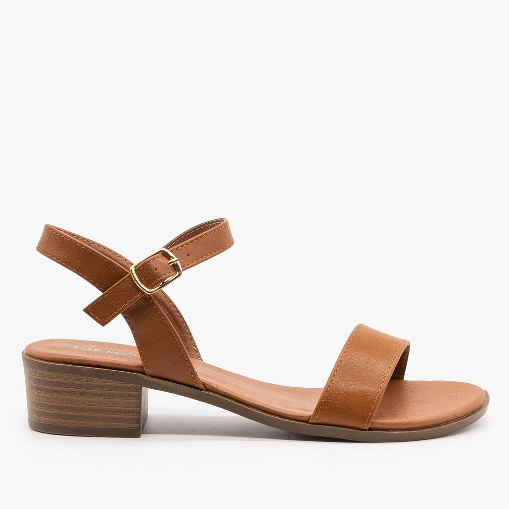 Perfect Summer Mid-Heel Sandals - Top 