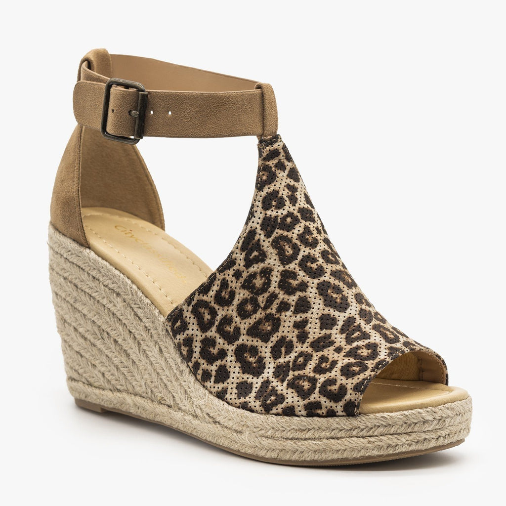 Pinhole Espadrille Summer Wedges City 