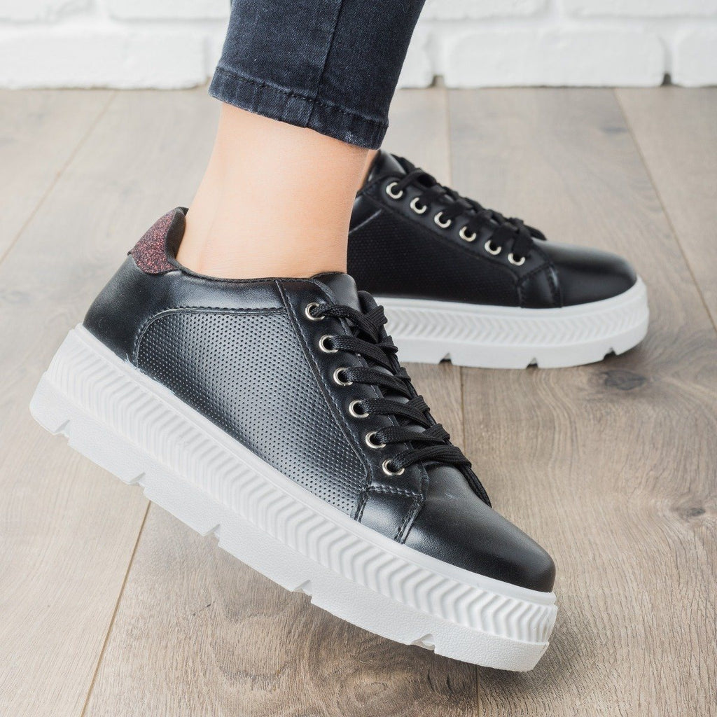 platform fashion sneakers