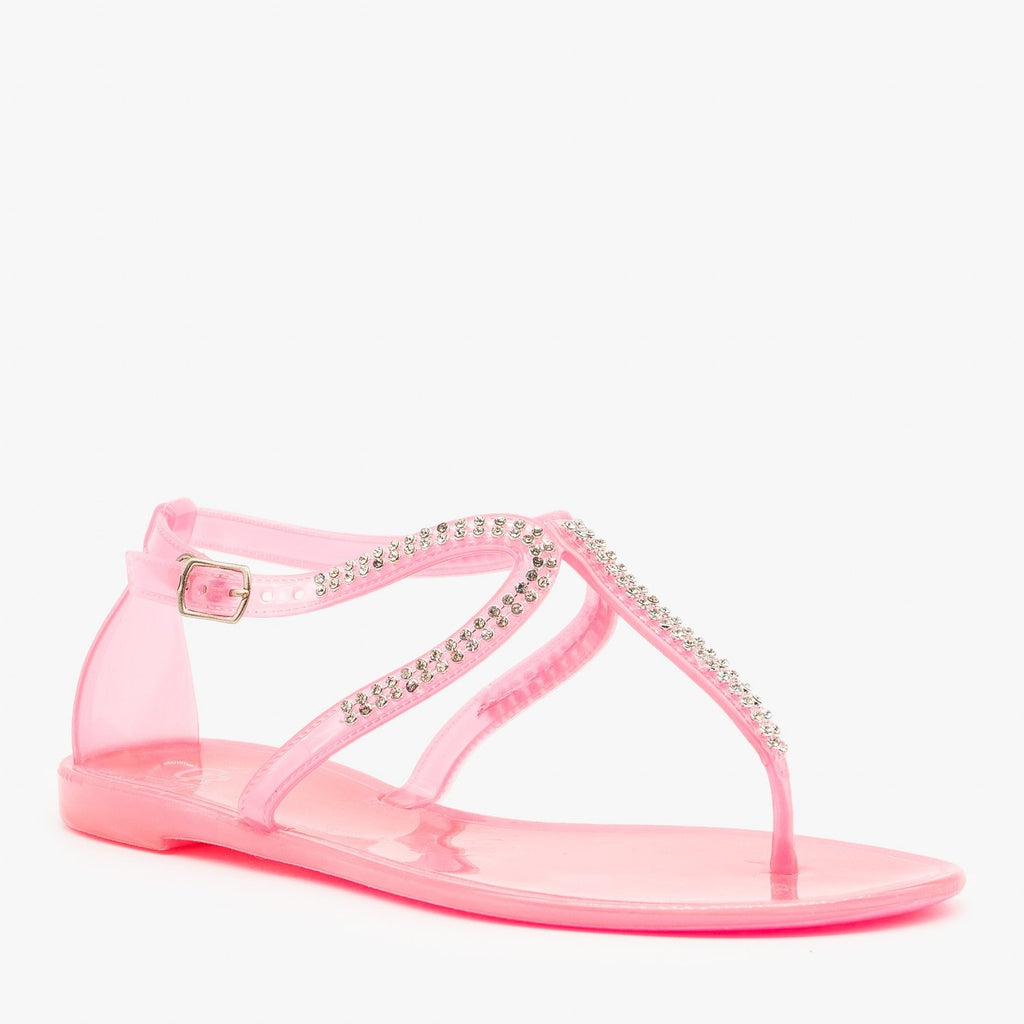 cape robbin jelly sandals