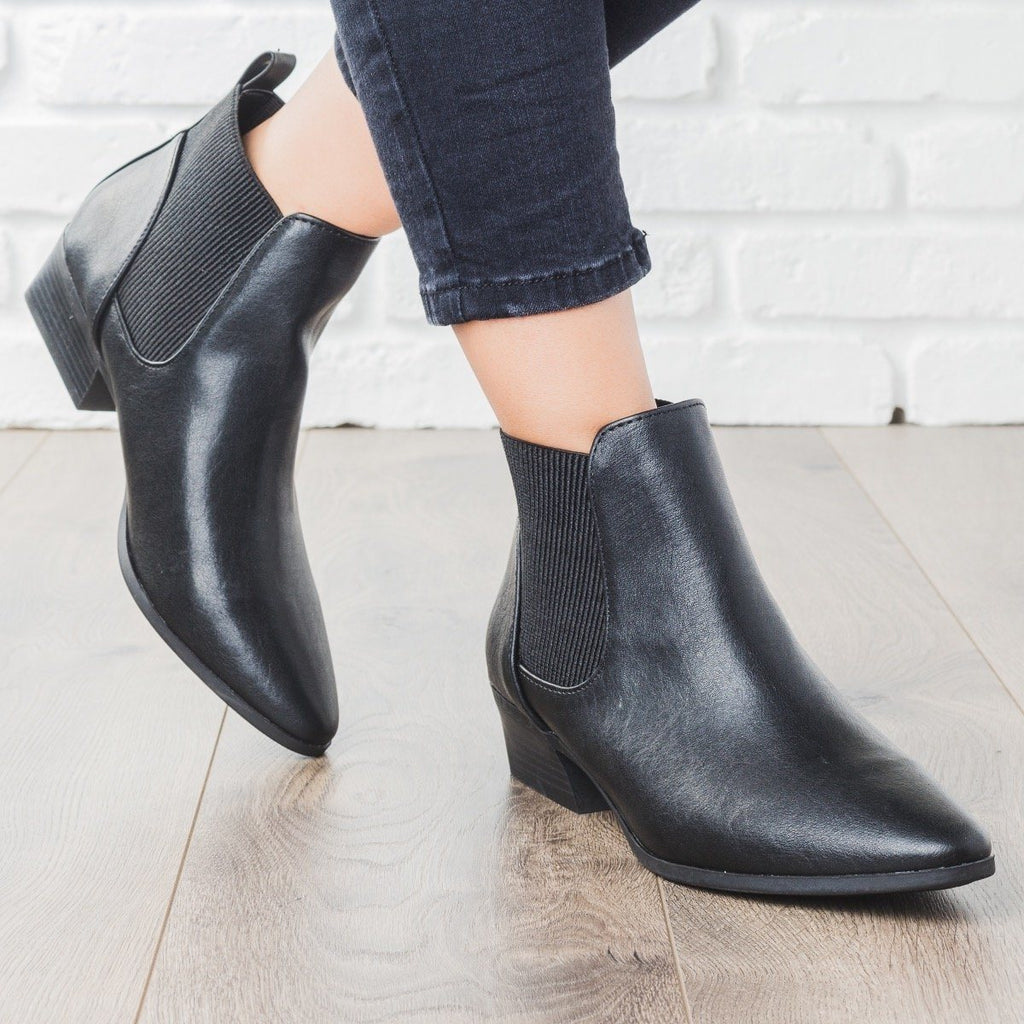 booties slip on