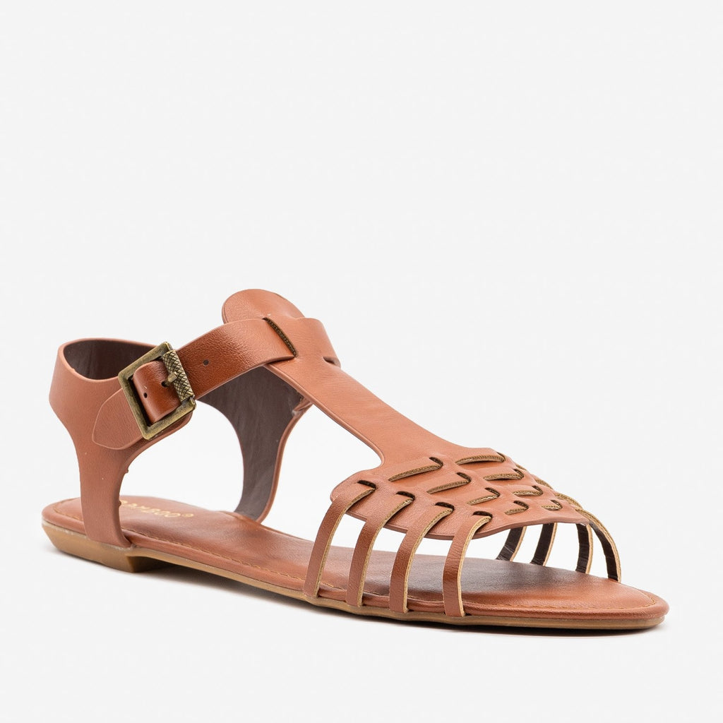 strappy summer shoes