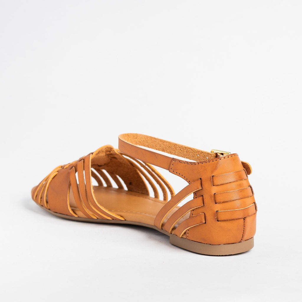 Strappy Huarache Flats - City 