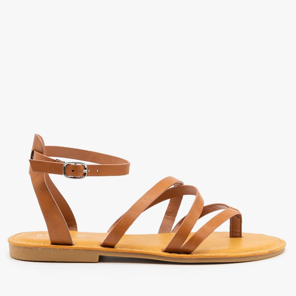 Strappy Summer Sandals - Bamboo Shoes 