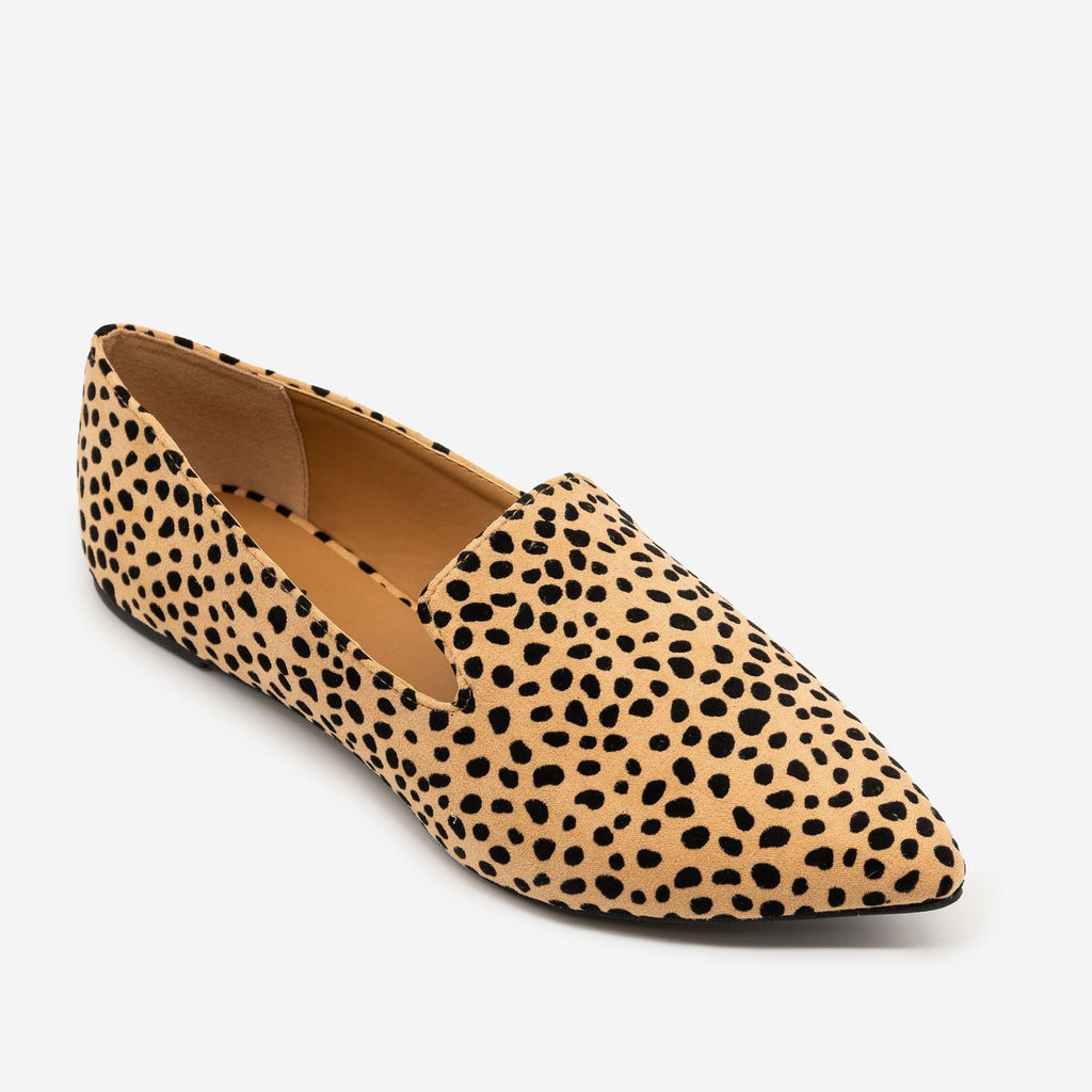 cheetah print flats