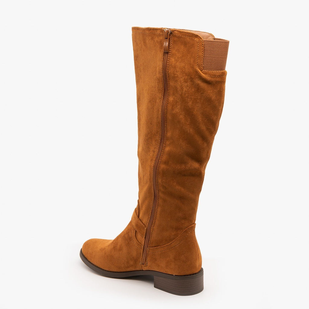 womens suede riding boots