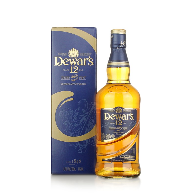 Dewar S 12 Year Old Double Aged Blended Scotch Whisky The Liquor Shop Singapore