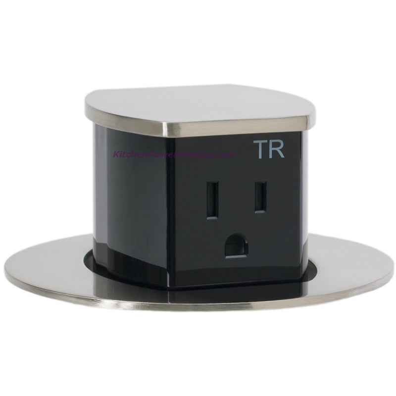 Hubbell Rct201ni Waterproof Pop Up Flush Mount Counter Outlet