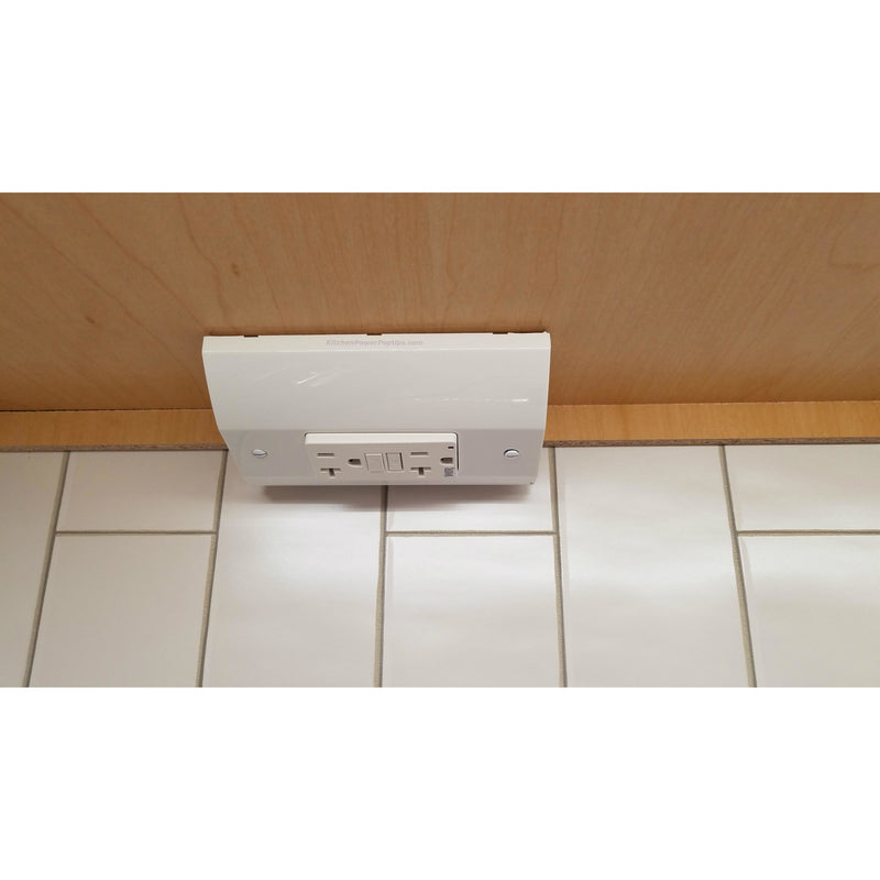Ru170w20agfi Under Cabinet Slim Power Box 20a Gfi Outlet White