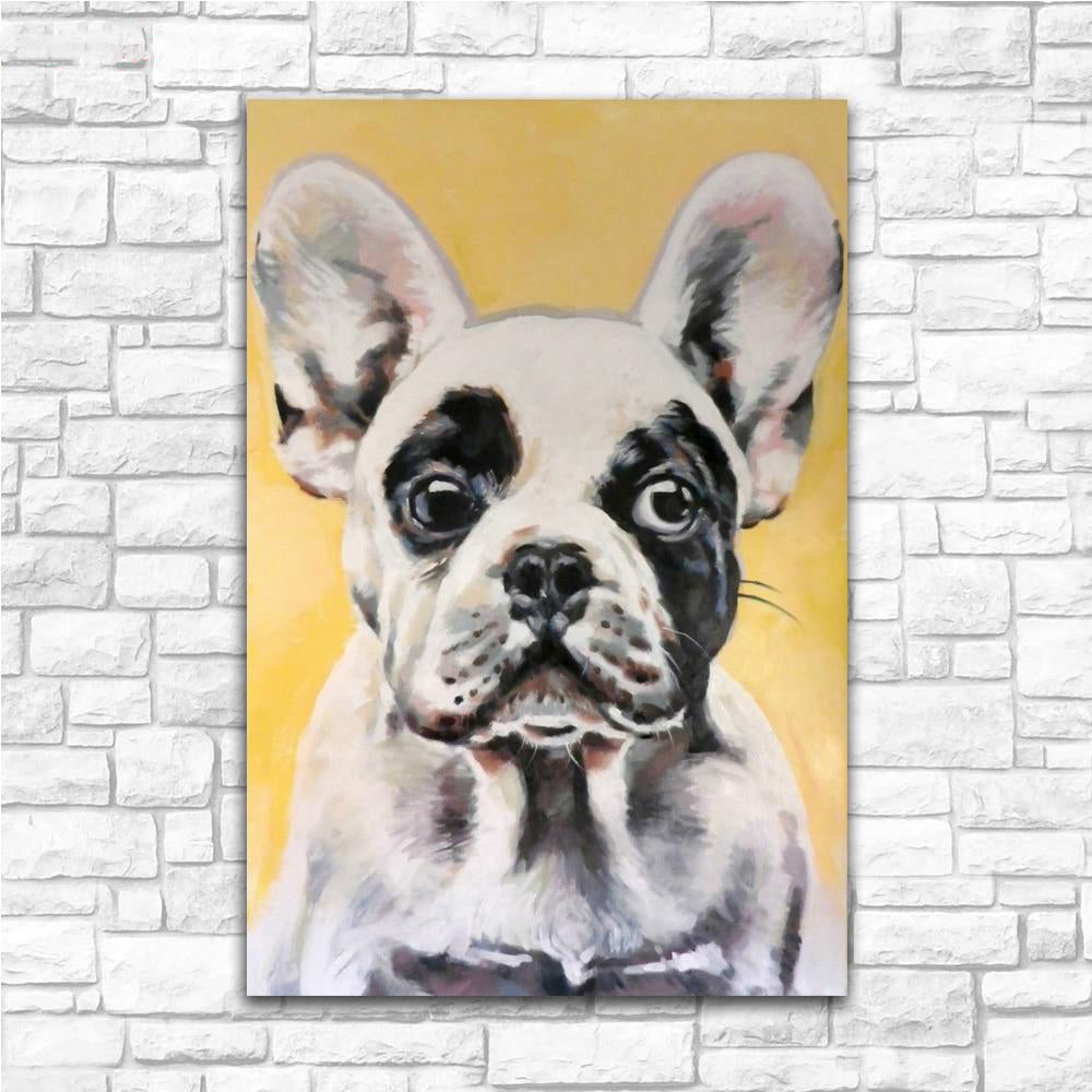 French Bulldog Canvas Print Wall Art Doggie Designz