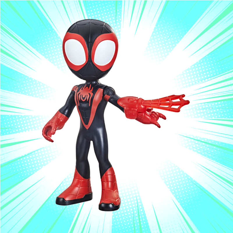 Marvel Spidey And His Amazing Friends Miles Morales Spider Man Action