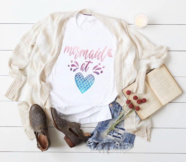 Mermaid at Heart - Dye Sub Heat Transfer Sheet