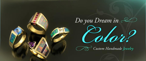 Australian opal jewelry designs by The Hileman Collection