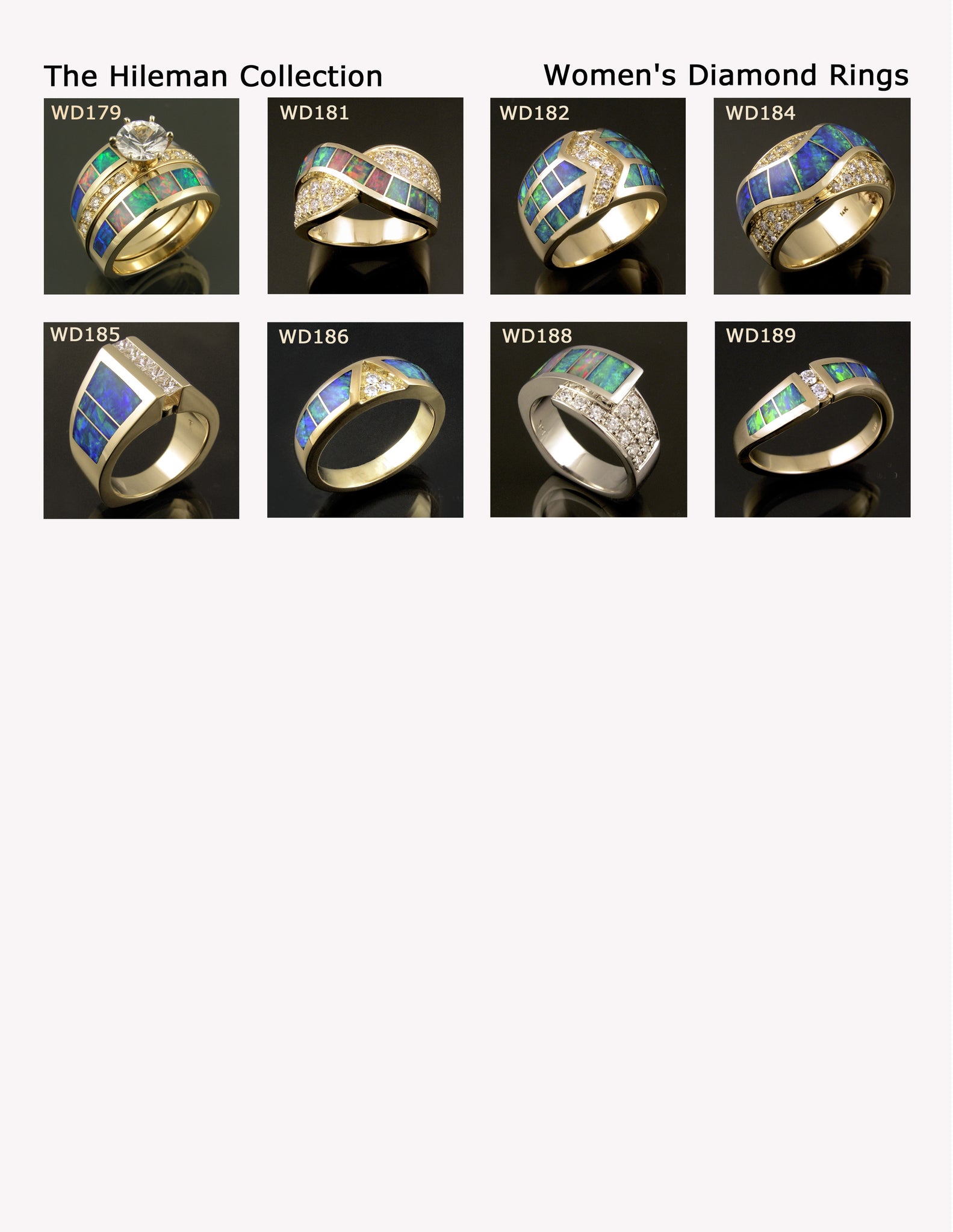Opal Rings for Women by The Hileman Collection