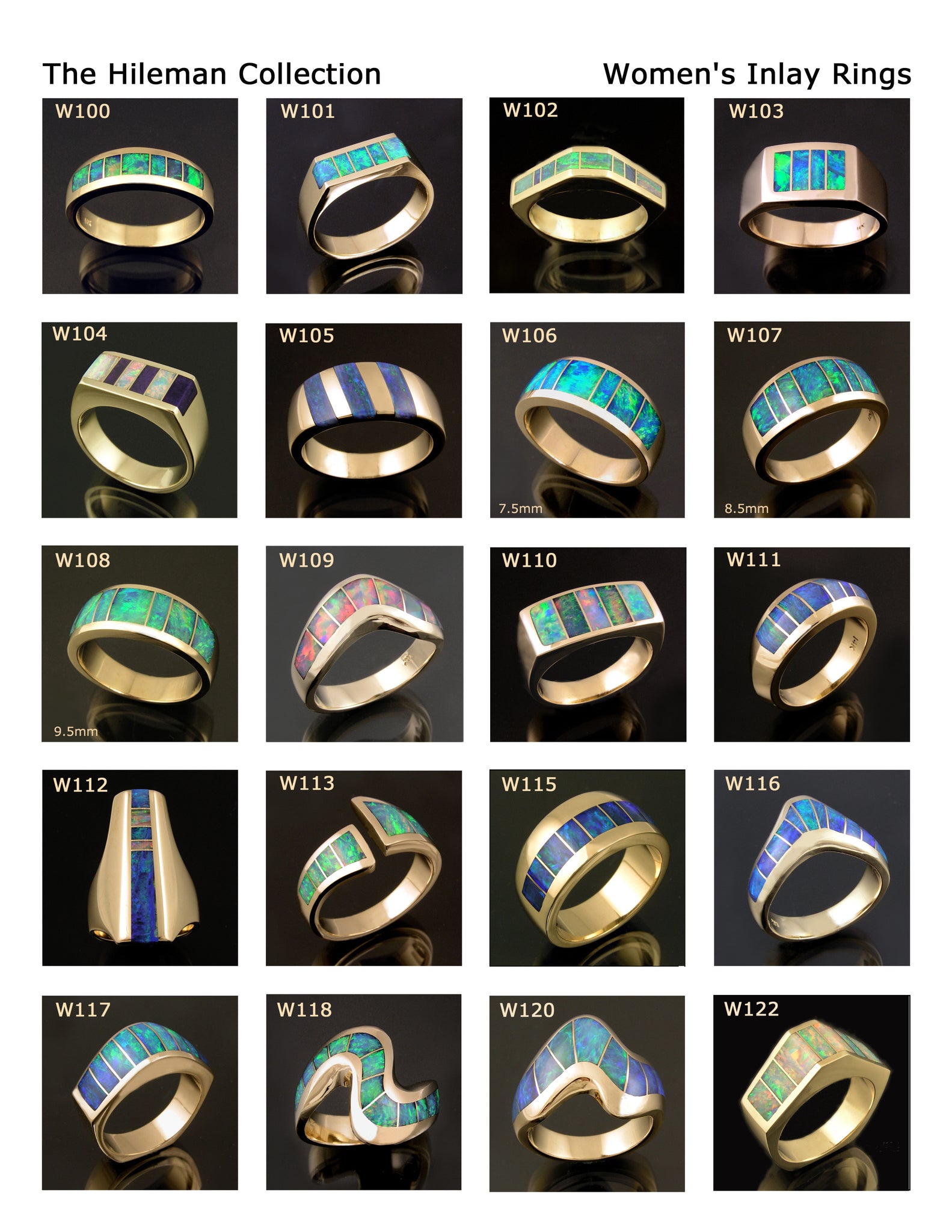 Women's Opal Rings and Wedding Rings by The Hileman Collection