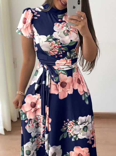 long flowered summer dresses