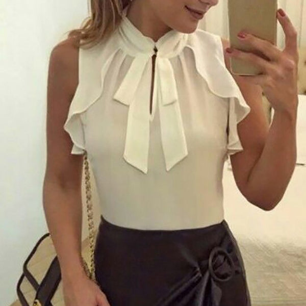 formal sleeveless tops