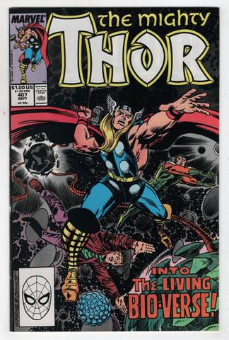 Mighty Thor 407 Marvel 1989 NM Ron Frenz