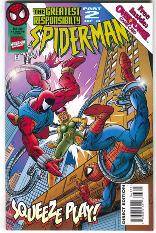 Spider-Man 63 1st Series Marvel 1995 NM Greatest Responsibilty 2 Scarlet Spider Dr. Octopus
